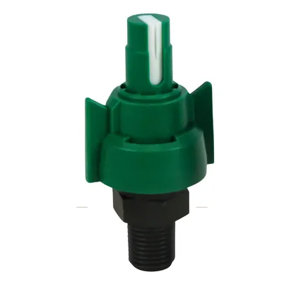 BICO ADAPTADOR PULVERIZAÇAO VERDE PONTA CERCA BARRA 130º 0.8