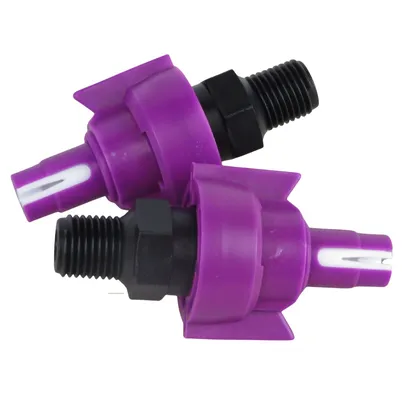 BICO ADAPTADOR PULVERIZAÇÃO LILÁS PONTA CERCA BARRA 130 1.25