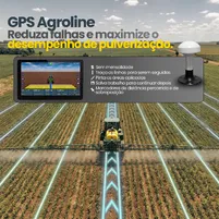 GPS AGRÍCOLA PARA PULVERIZADOR PLANTADEIRA AGROLINE - imagem 10