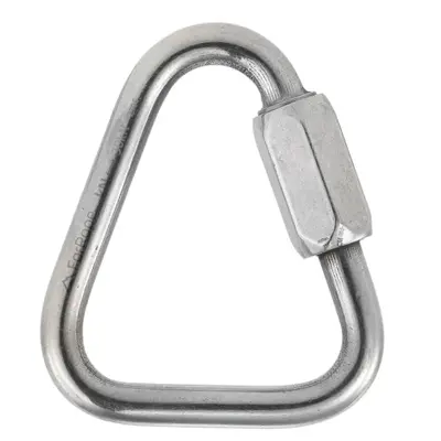 MALHA RAPIDA DELTA ROSCA AÇO 8mm (SEM INSCRIÇÃO) - FOR ROPE ®