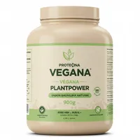 Proteína Vegana PlantPower 900g - GreenFuel (Sabor Baunilha Natural) - imagem 1