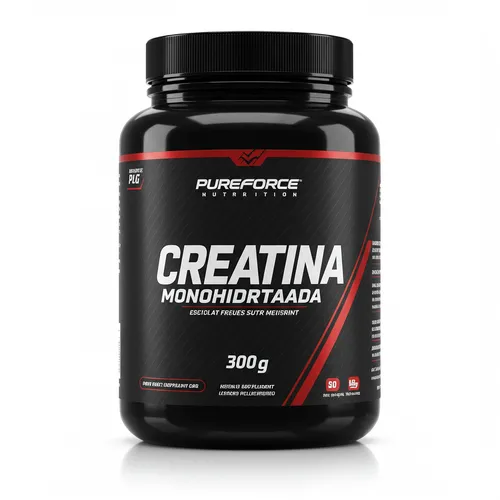 Creatina Monohidratada 300g - PureForce Nutrition