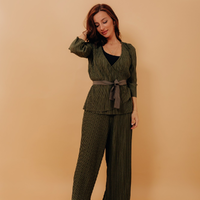 Calça Pantalona Linho Chic - imagem 2