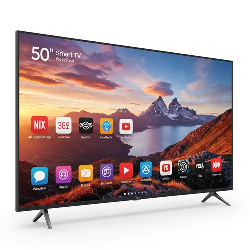 Smart TV LG 50” 4K UHD LED ThinQ AI com Alexa e Google Assistente – Modelo 50UQ8050