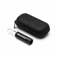 Piteira de Vidro Antichamas BlackGlass – Reutilizável com Case - imagem 1