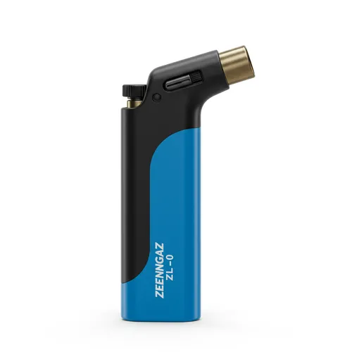 Maçarico Recarregável Zengaz ZL-01 – Chama Azul Turbo
