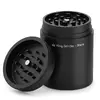 Dichavador de Alumínio 3 Partes King Grinder – Preto Fosco 50mm