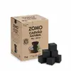 Carvão de Coco Zomo 1kg – Natural para Narguilé (26mm)