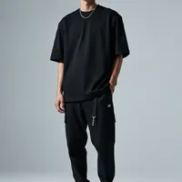 Camiseta Masculina Oversized Essential Black Premium - imagem 1