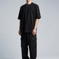 Camiseta Masculina Oversized Essential Black Premium - imagem 2