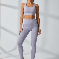 Conjunto Fitness Feminino Textured Sculpt Lavender Move - imagem 2