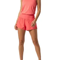 Short Fitness Feminino Running Active Coral - imagem 3