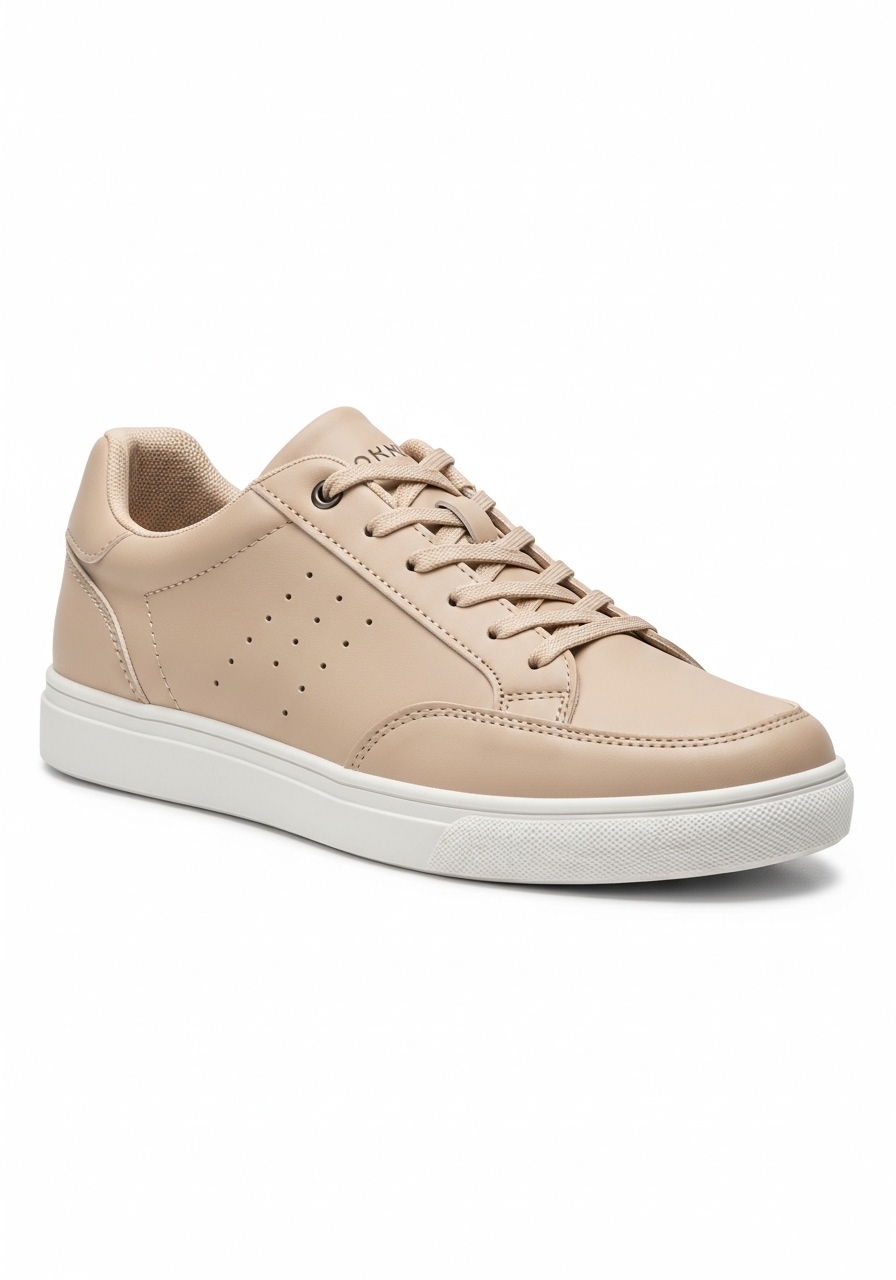 Tênis Feminino Casual Urban Minimal Nude
