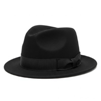 Chapéu Fedora Classic Noir Premium - imagem 1