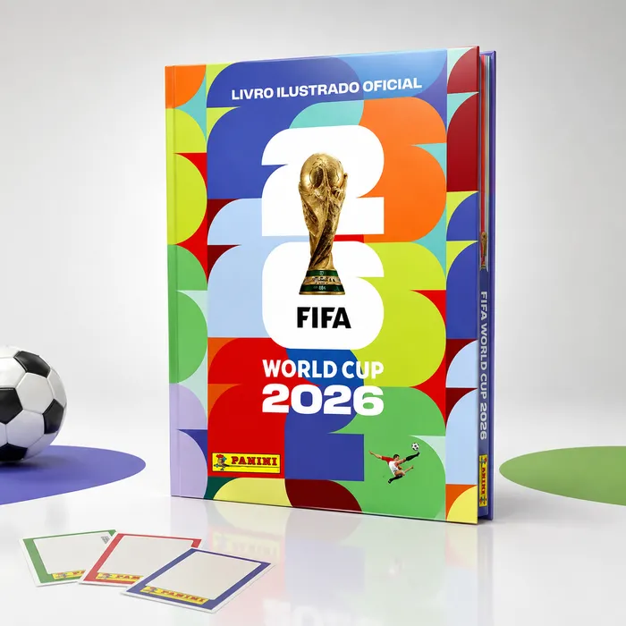 ALBUM PANINI COPA DO MUNDO 2026 BROCHURA