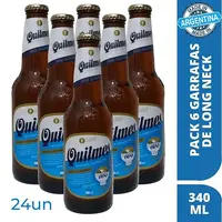 Cerveja Quilmes Clássica Argentina Long Neck 340ml - Cx 24un - imagem 1