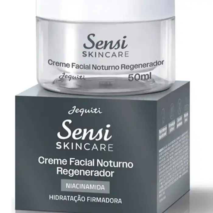 CREME FACIAL JEQUITI SENSI SKINCARE NOTURNO 50ML