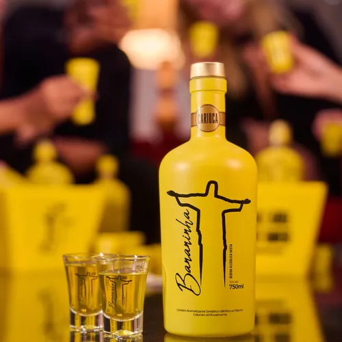 Copinho de Shot Vidro - Bananinha Carioca 50ml