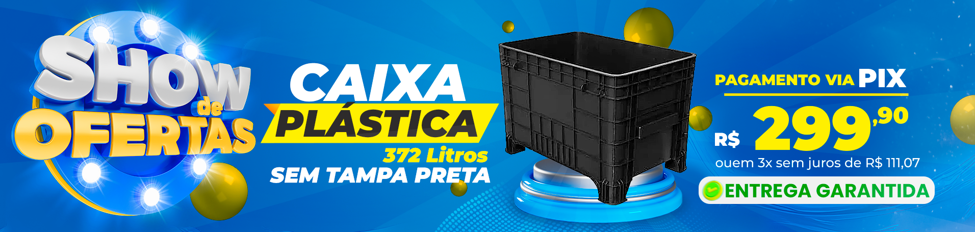 Banner Caixa 372 Litros 