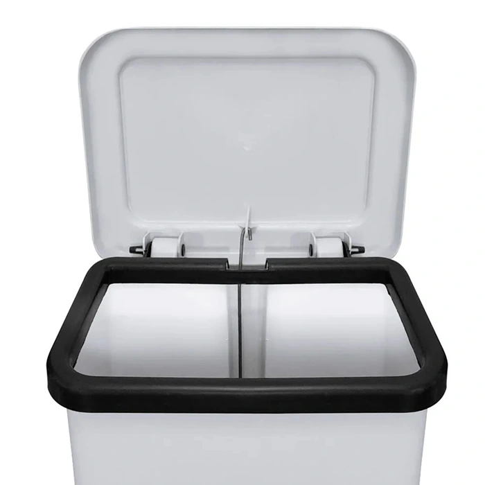 Lixeira Com Pedal  15 Litros  VERDE