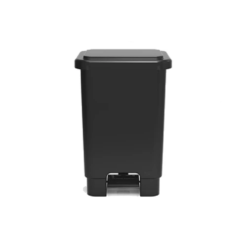 Lixeira Com Pedal  15 Litros Preta