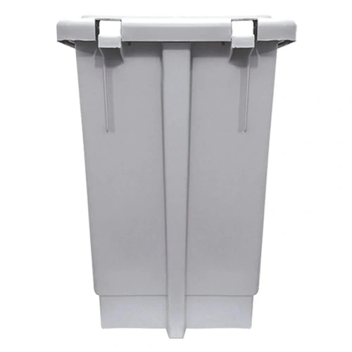 Lixeira Com Pedal  50 Litros Marrom