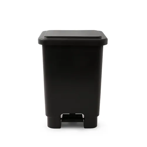 Lixeira Com Pedal 100 Litros Preta