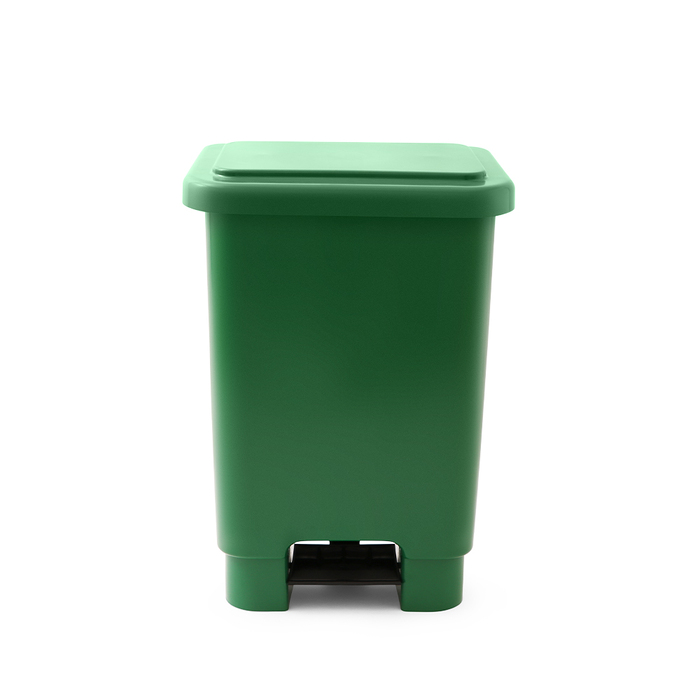 Lixeira Com Pedal  100 Litros  VERDE