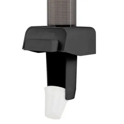 Dispenser poupador de copos 150 a 200ml - Preto