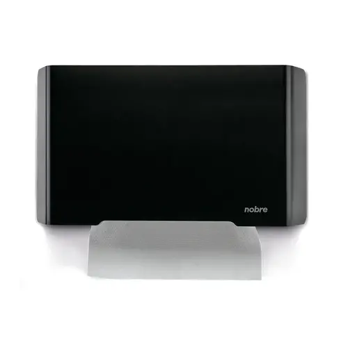 Dispenser p/ Papel Toalha Select - PRETO - Nobre - Inox