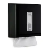 Dispenser Interfolhas - p/ Papel Toalha - Preto - Street Nobre - imagem 1
