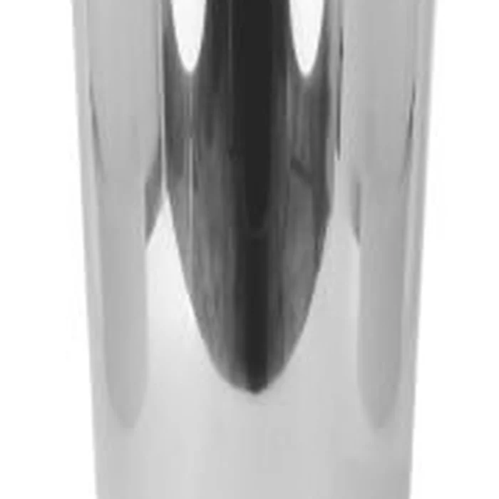 Lixeira Em Aço Inox Com Tampa Meia Esfera 30L Binnox