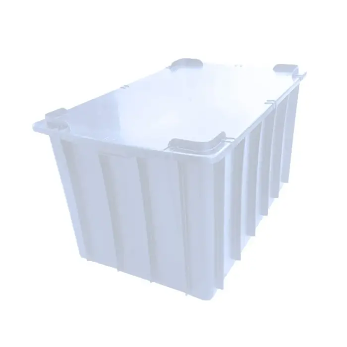 Caixa Organizadora 180 litros - Com Tampa - BRANCA