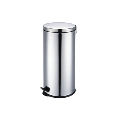 Lixeira em Aço Inox com Pedal - 30 Litros