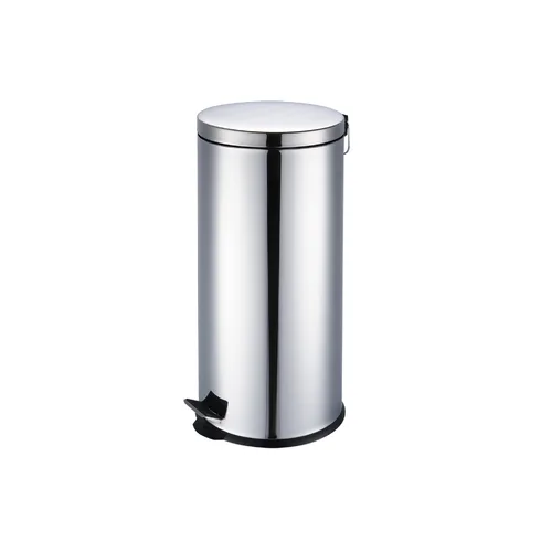 Lixeira em Aço Inox com Pedal - 30 Litros