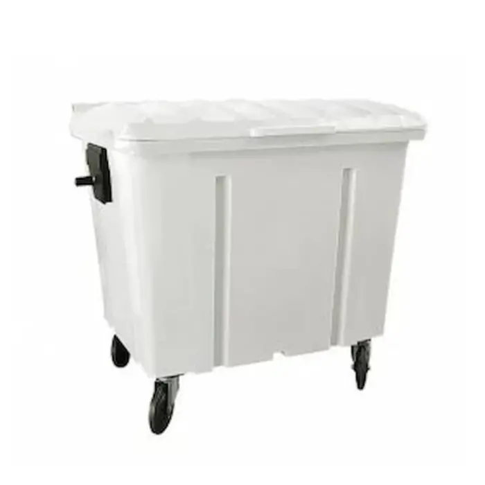 Contentor Plástico 500 Litros - BRANCO