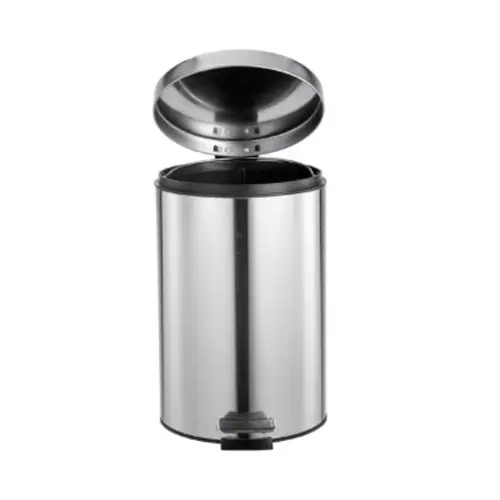 Lixeira em Aço Inox com Pedal - 12 Litros