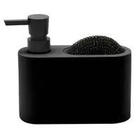 Dispenser p/ detergente e esponja preto Acqua – Mood - imagem 2