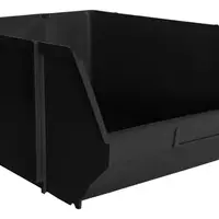 Gaveteiro Plástico Bin Nº 8 Preto - imagem 1