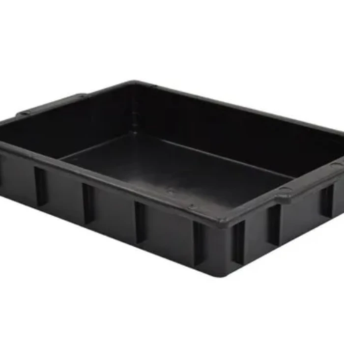 Caixa Organizadora 7 Litros - Com Tampa - PRETA