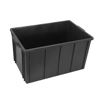 Caixa Organizadora 61 litros - Sem Tampa - PRETA