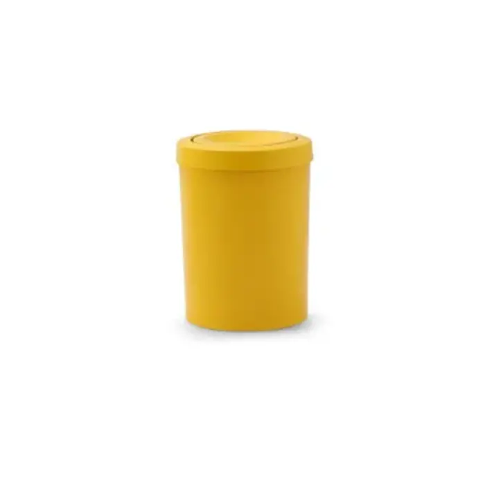Cesto de Lixo 15 Litros com Tampa Flip Top - DIVERSAS CORES DISPONIVEIS