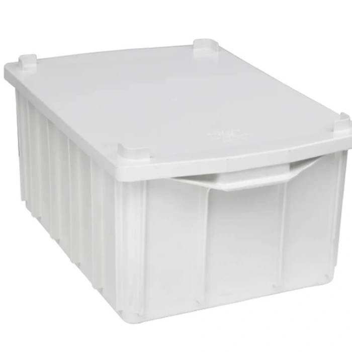 Caixa Organizadora 26 Litros - Com Tampa - BRANCA