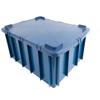 Caixa Organizadora 26 Litros - Com Tampa - AZUL - imagem 1