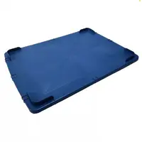 Tampa para Caixa Plástica Empilhável 130L - PRETA - imagem 1