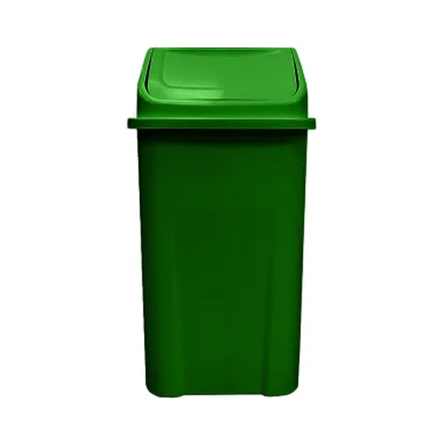 Lixeira Plástica Basculante injetada 100 Litros - VERDE