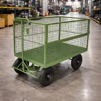 Carrinho Plataforma  Fechado em Tela - Carga 800kg - imagem 2