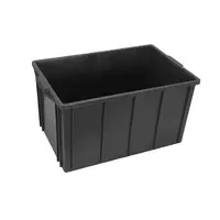 Caixa Organizadora 36 Litros Sem Tampa – PRETA - imagem 1