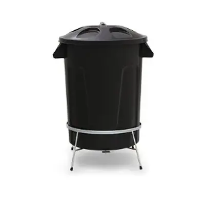 Lixeira Plástica Com Pedal em Aço 100 litros - Diversas Cores Disponíveis