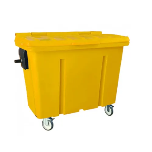 Contentor Plástico 500 Litros - AMARELO